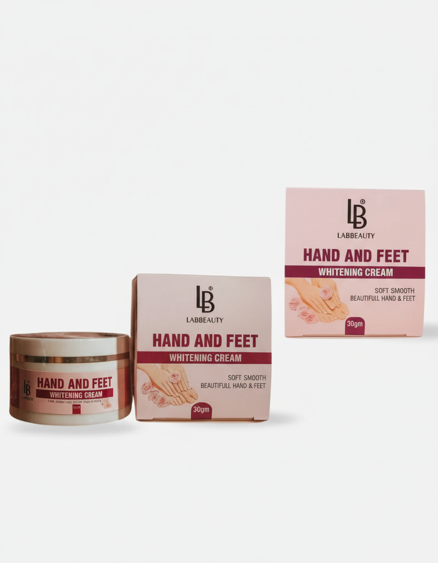 Lab Beauty Buy 1 Get 1 Free – Hand & Feet Whitening Cream | Limited Time Brightening Deal