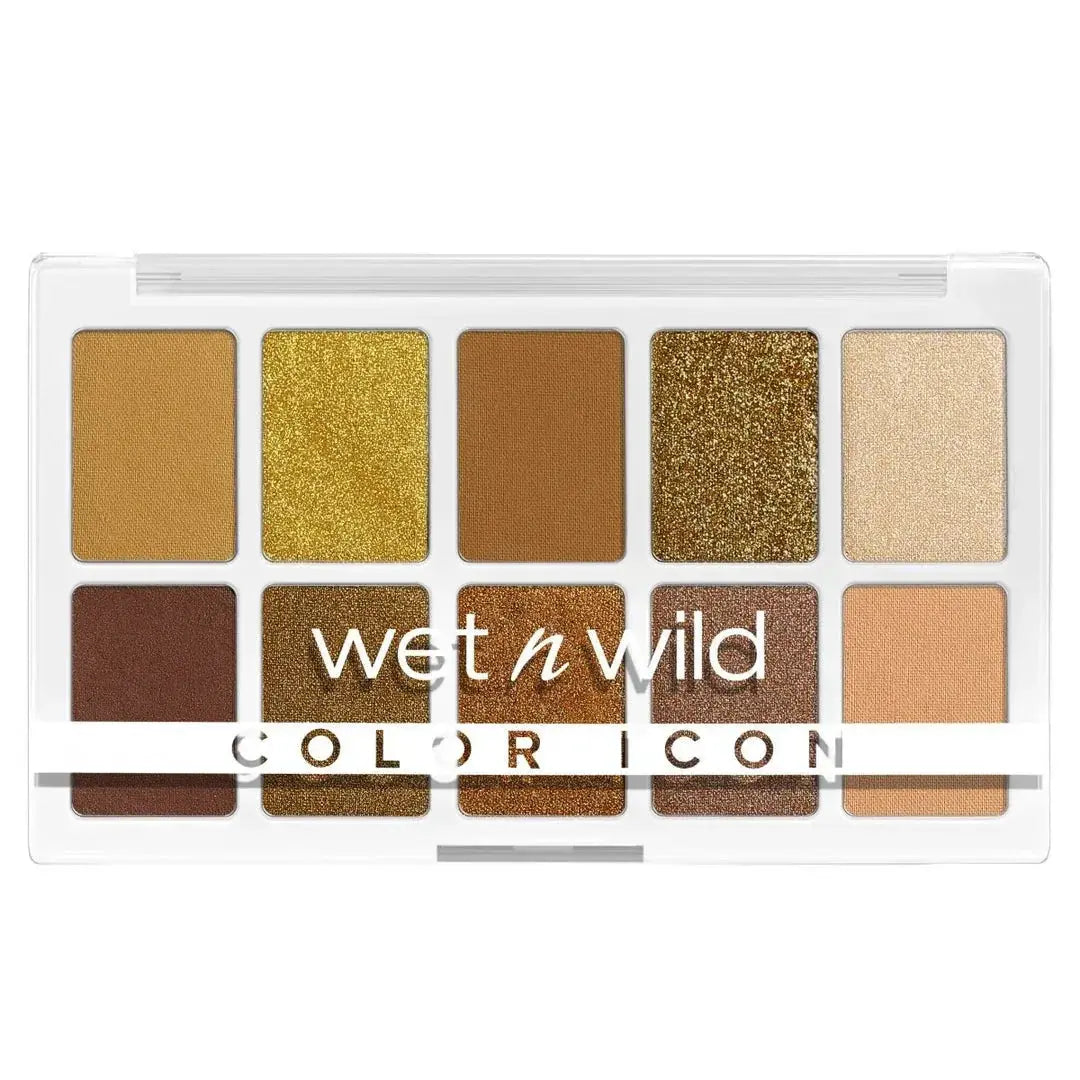 Wet n Wild Color Icon 10-Pan Eyeshadow Palette – Call Me Sunshine - LAB BEAUTY