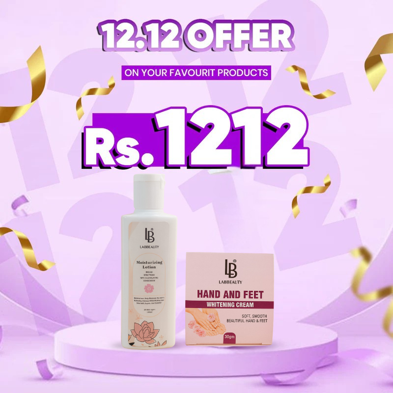 Lab Beauty 12.12 Special Deal – Moisturizer + Hand & Feet Cream