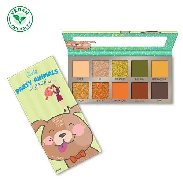 Rude Party Animals 10 Eyeshadow Palette - LAB BEAUTY