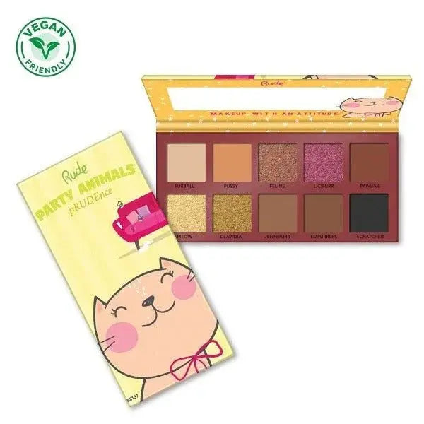 Rude Party Animals 10 Eyeshadow Palette - LAB BEAUTY