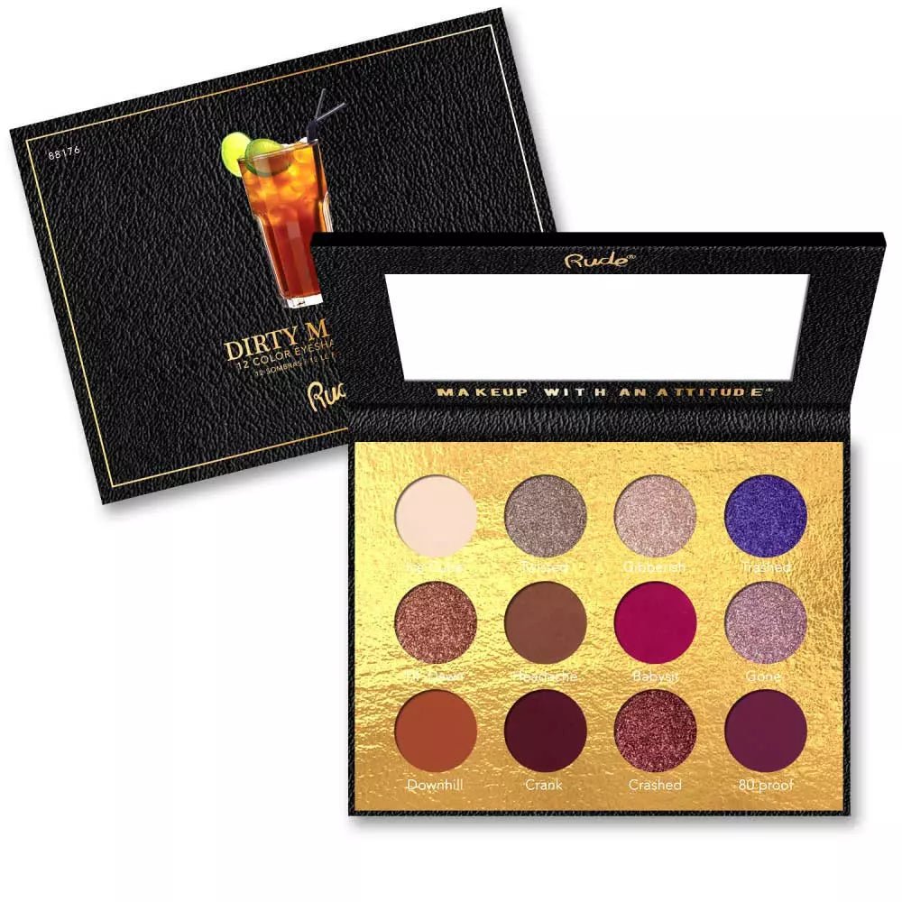 Rude Cocktail Party 9 Eyeshadow Palette – Purple Flame
