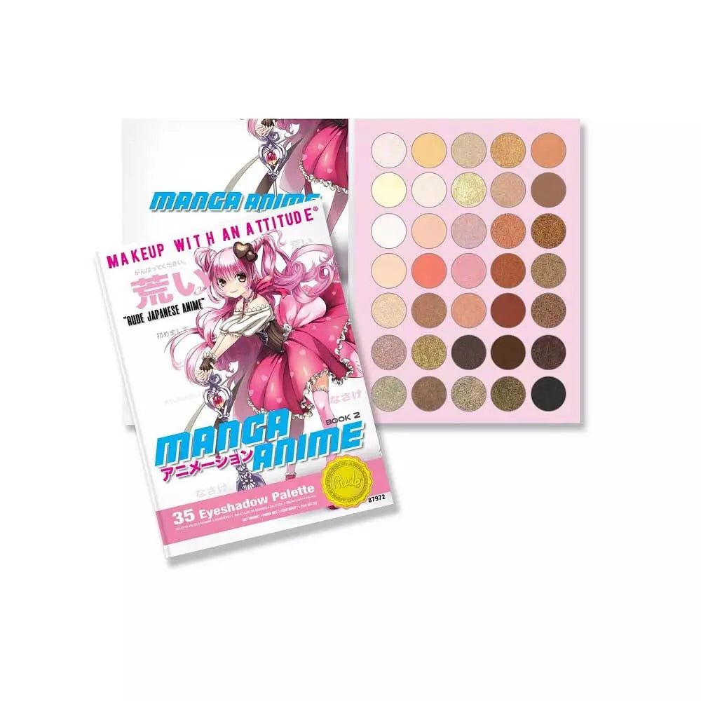 Rude Cosmetics Manga Anime 35 Eyeshadow Palette – Book 2
