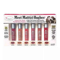Meet Matt(e) Hughes 6-pack mini long-lasting liquid lipsticks in exclusive shades like Faithful, Charismatic, and Romantic