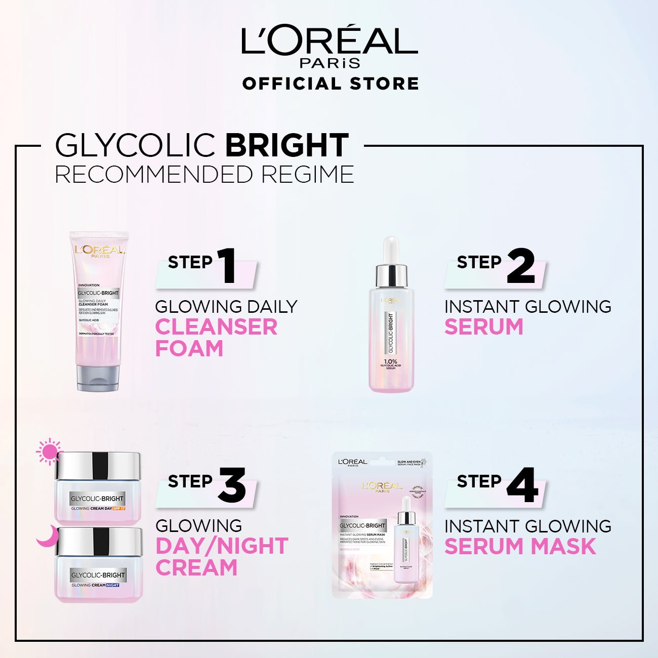L’Oréal Paris Glycolic-Bright Instant Glowing Serum 15ml