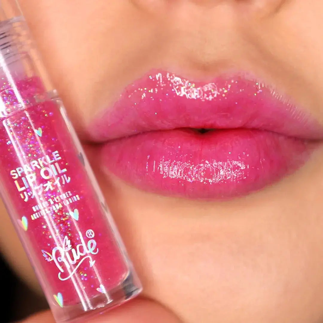 Rude Cosmetics – Manga Collection Sparkle Lip Oil - LAB BEAUTY