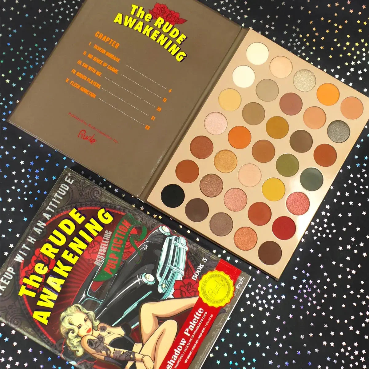 Rude 35-Color Eyeshadow Palette For Bold Looks lab-beauty-paris