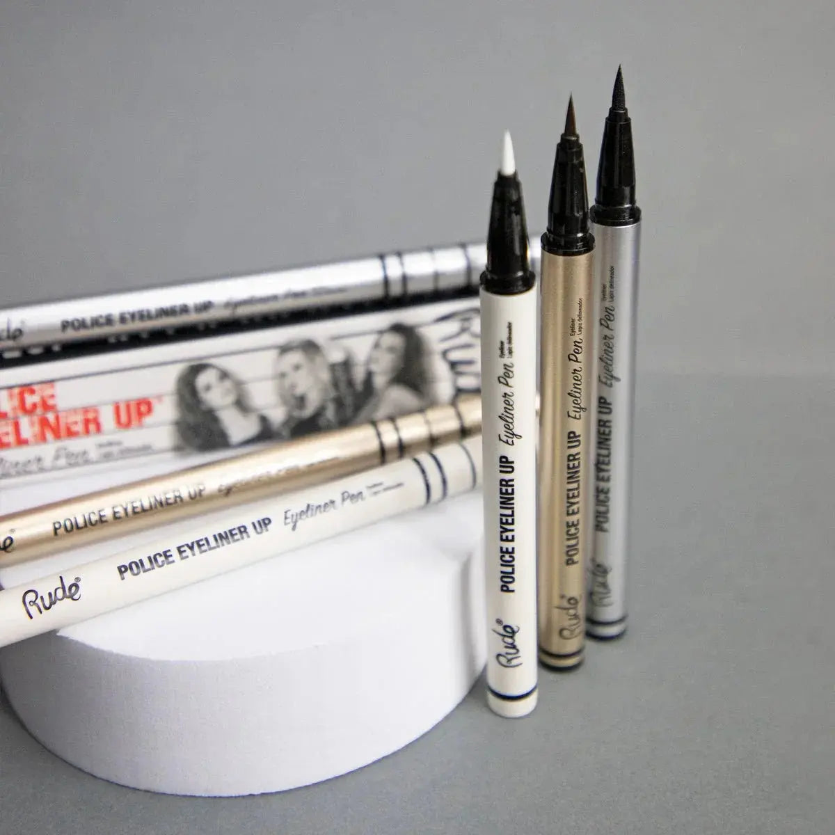 RUDE Police Eyeliner Up Eyeliner Pen – Top Dog - LAB BEAUTY