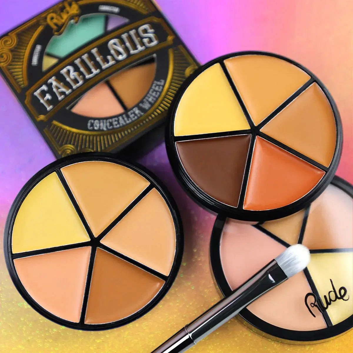 Rude Fabulous Concealer Wheel - LAB BEAUTY