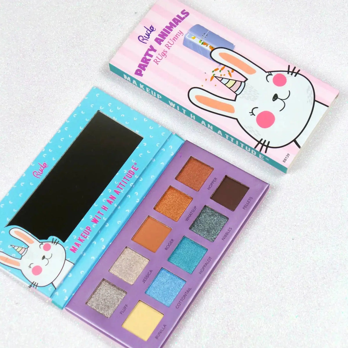 Rude Party Animals 10 Eyeshadow Palette - LAB BEAUTY