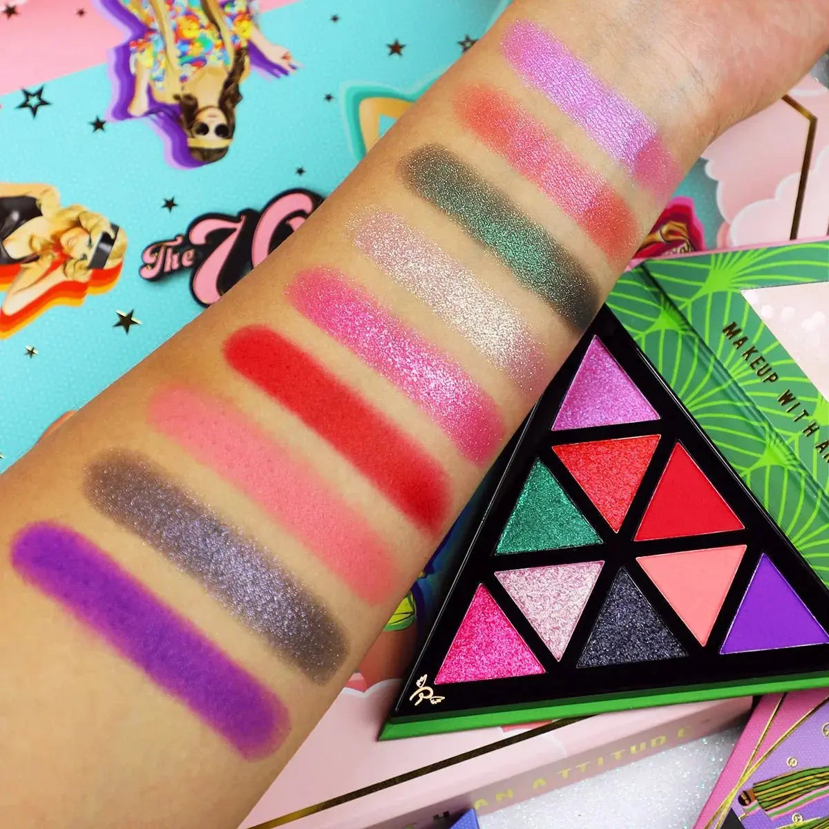 Rude The 70’s Eyeshadow Palette - LAB BEAUTY