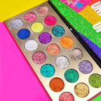 Mess-Free Pressed Glitter Palette for Glam
