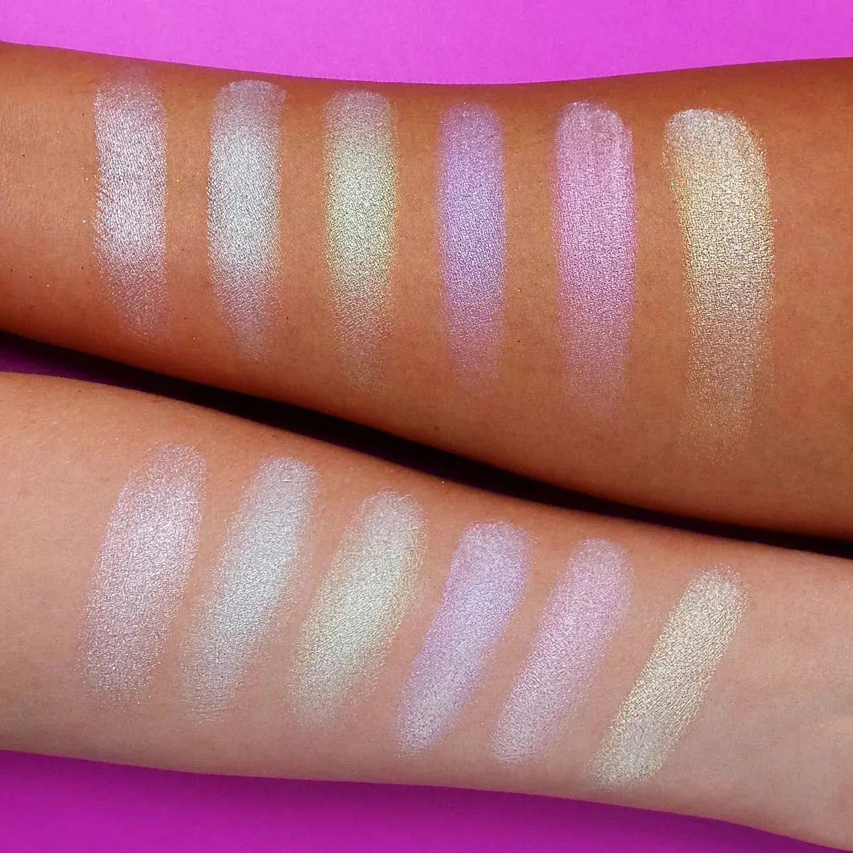 Rude Angelic Glow Highlighter + Eyeshadow Palette - LAB BEAUTY