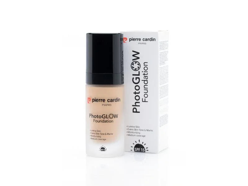 Pierre Cardin Photo Glow Foundation – Radiant Finish with Camera-Ready Coverage