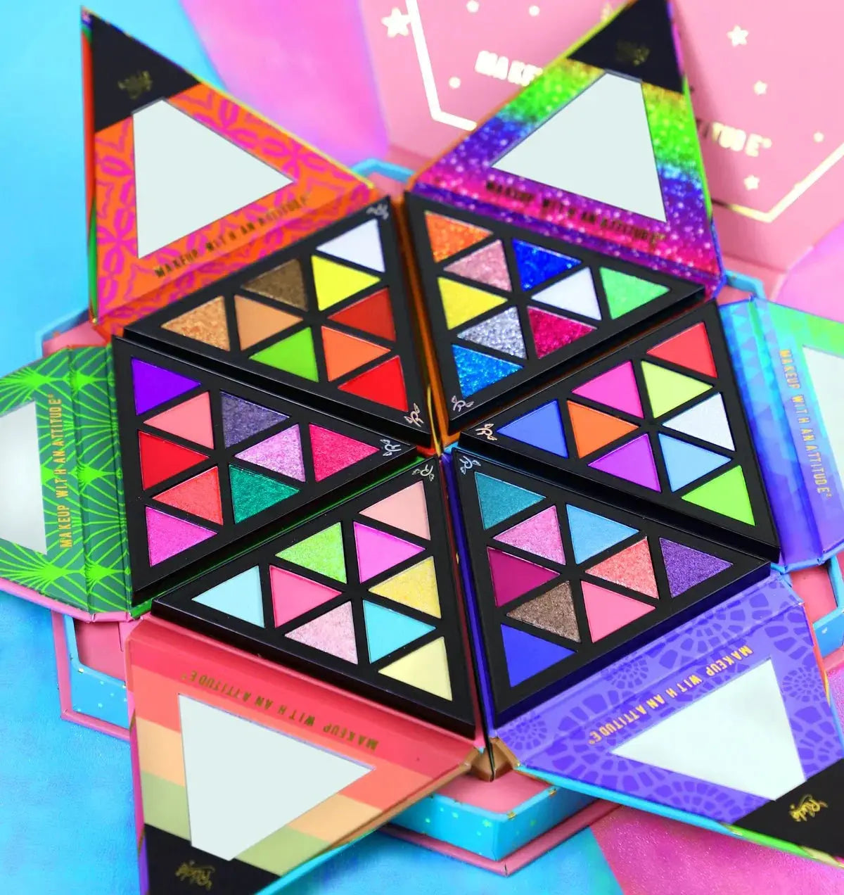 Rude The 70’s Eyeshadow Palette - LAB BEAUTY