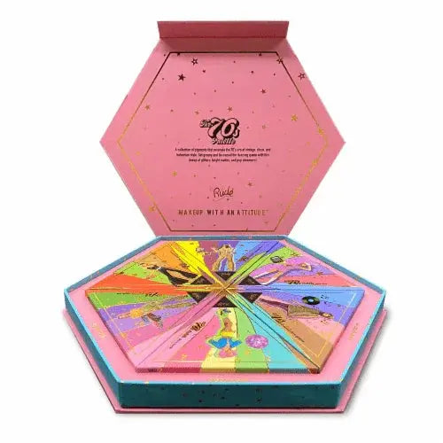Rude The 70’s Eyeshadow Palette - LAB BEAUTY