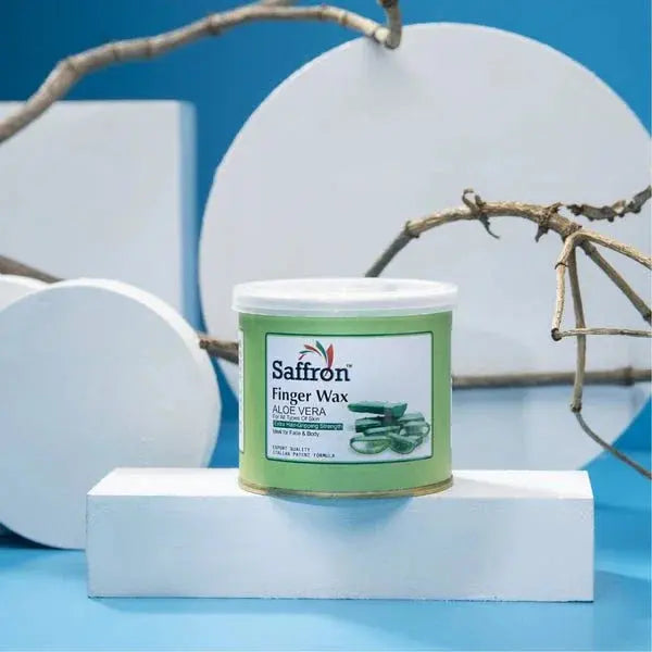 Saffron Finger Wax Aloe Vera (175 g) - LAB BEAUTY