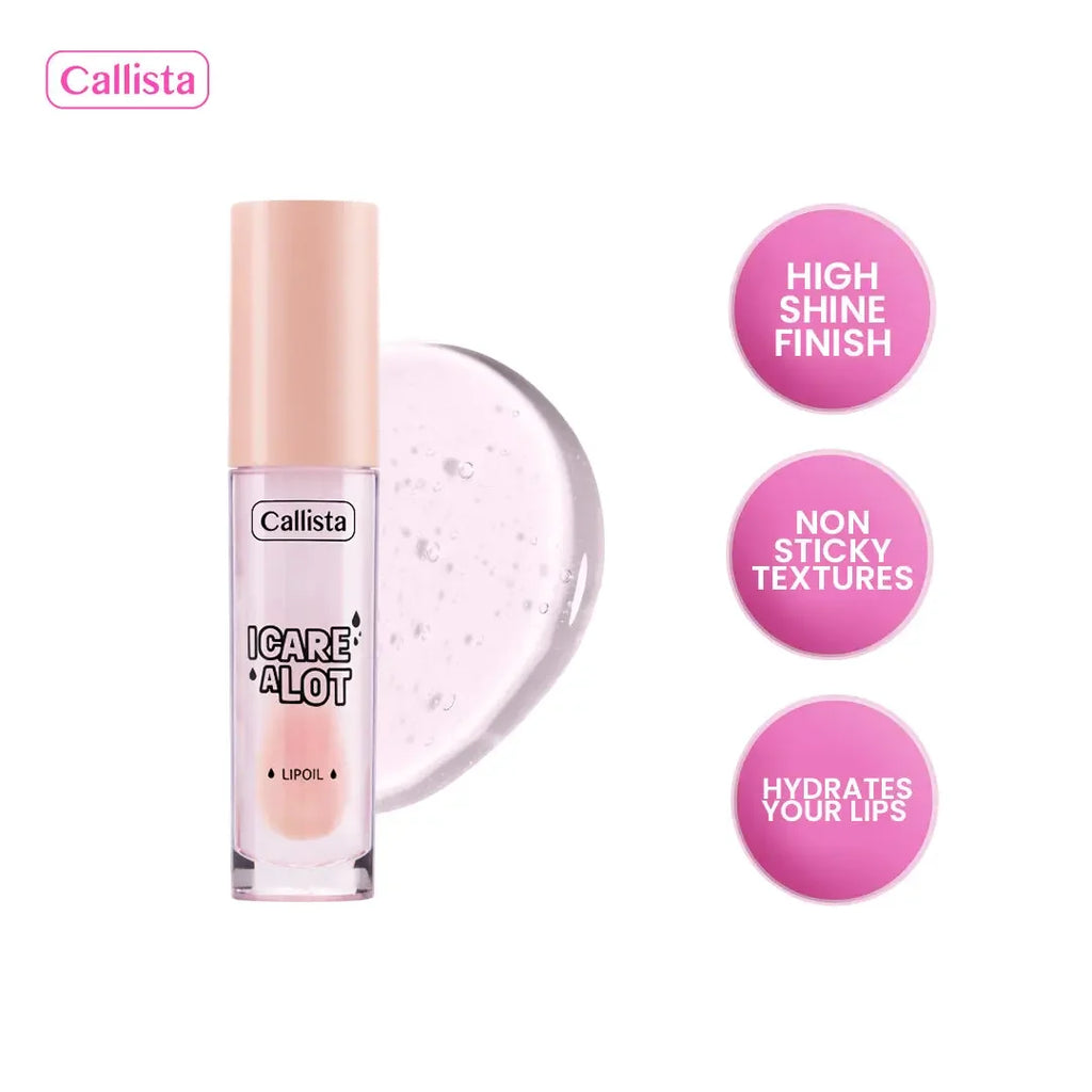 Callista Beauty I Care A Lot Lip Oil – Nourishing Shine for Soft, Healthy Lips LAB BEAUTY