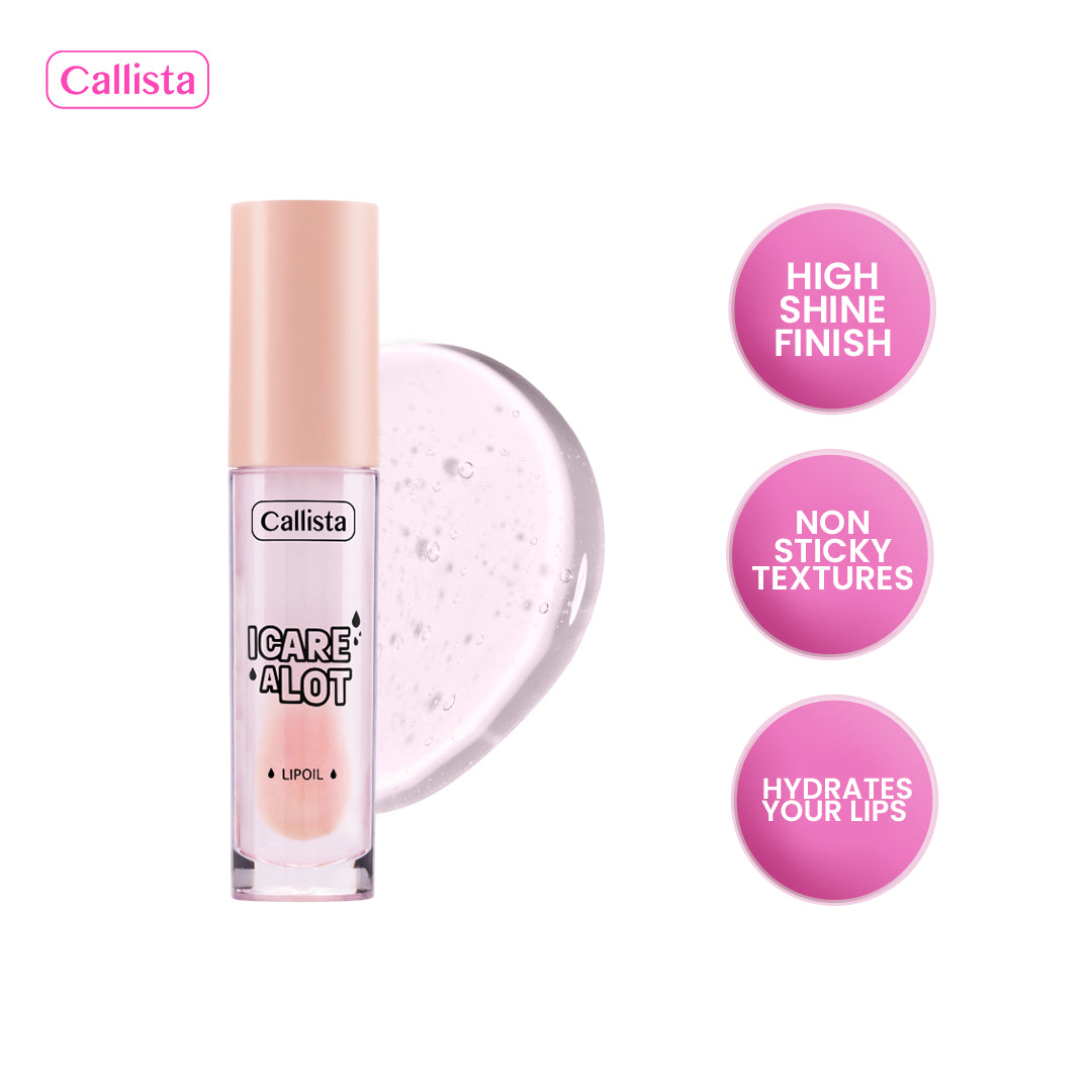 Callista Beauty I Care A Lot Lip Oil – Nourishing Shine for Soft, Healthy Lips