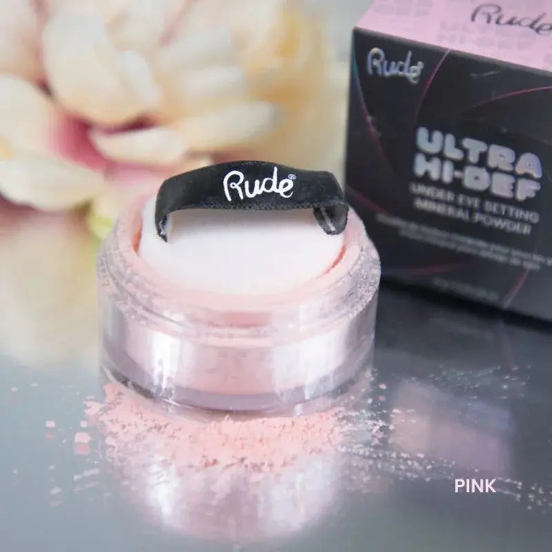 Rude Ultra High Definition Studio Finishing Mineral Powder – Flawless Matte HD Finish LAB BEAUTY