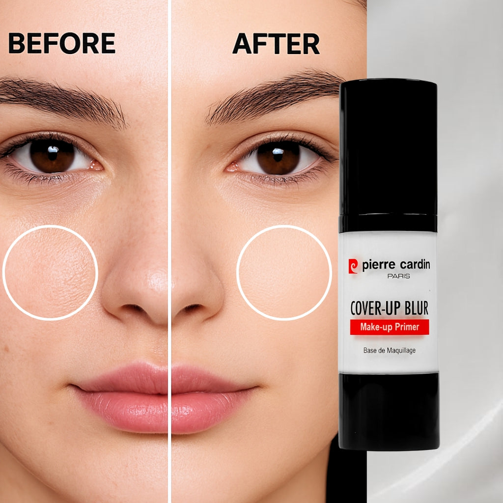 Pierre Cardin Cover Up Blur Primer 30ml – Smooth Pore-Blurring Base for Flawless Makeup