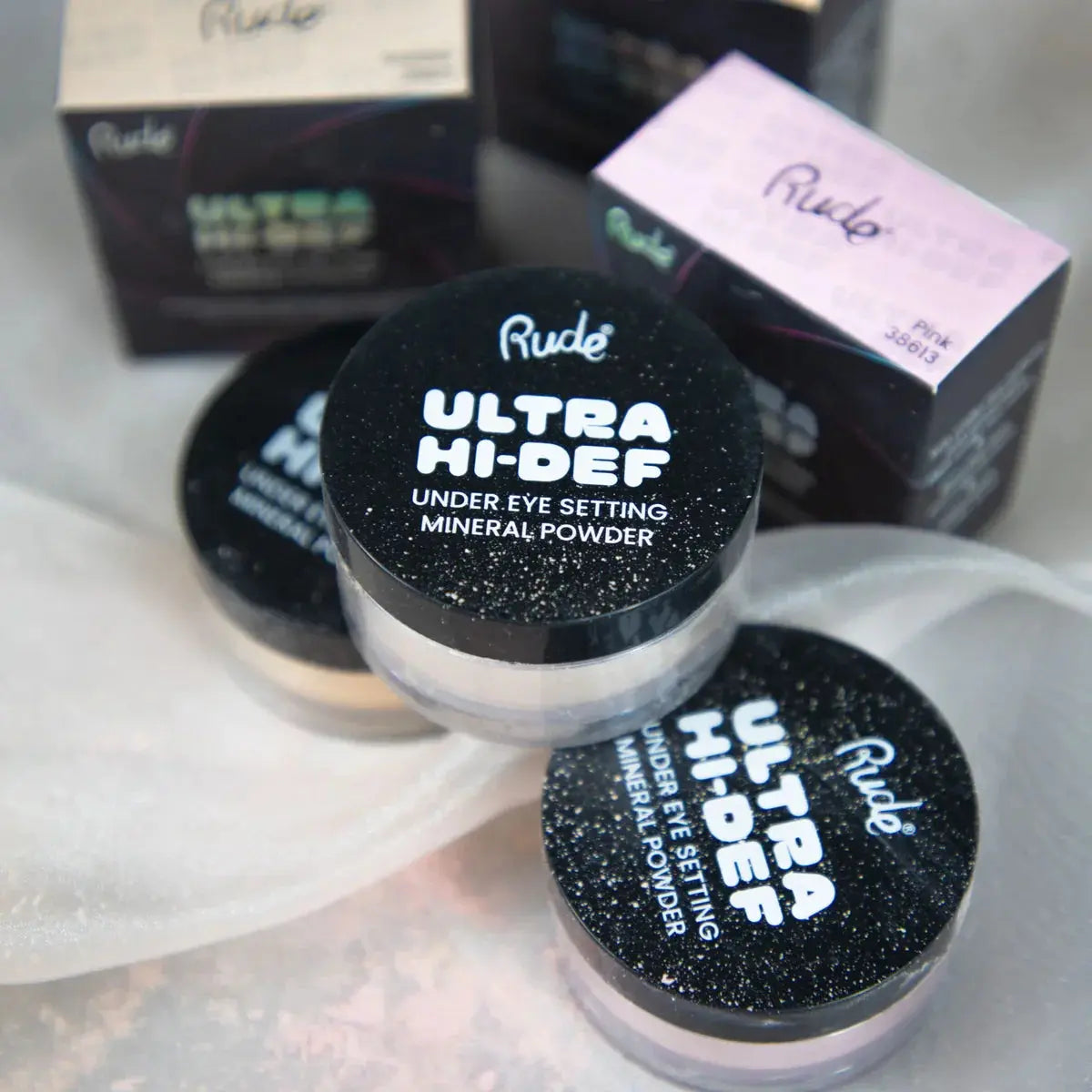 Rude Ultra High Definition Studio Finishing Mineral Powder – Flawless Matte HD Finish LAB BEAUTY