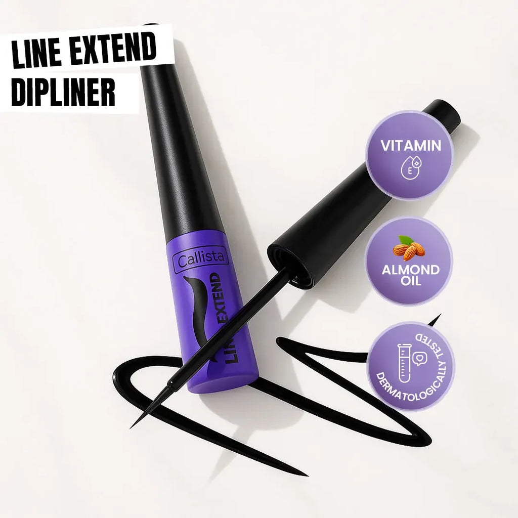 Callista Line Extend Dip Liner – Precision Waterproof Eyeliner for Long-Lasting Definition LAB BEAUTY
