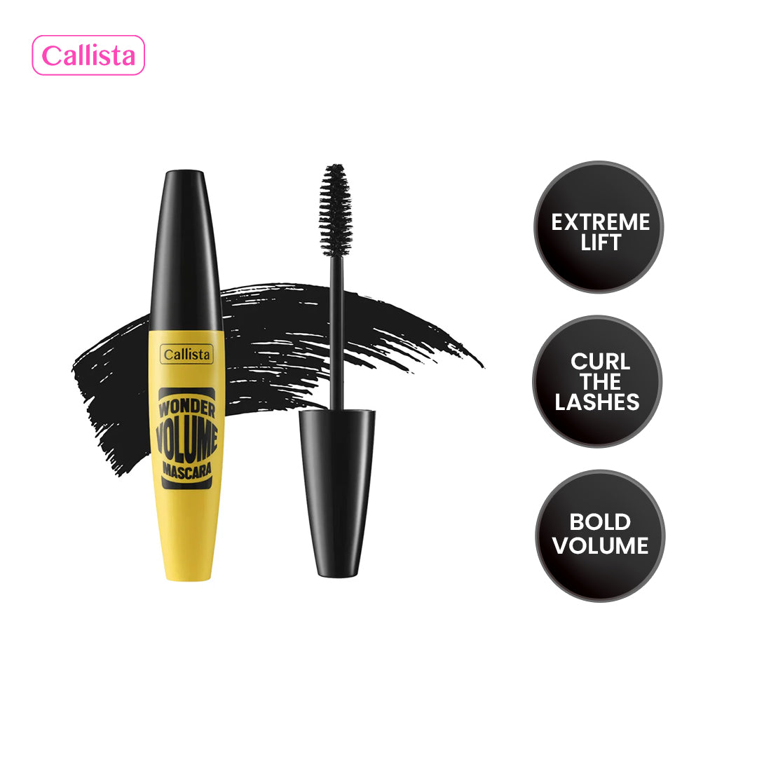Callista Wonder Volume Mascara – Intense Volume & Bold Lash Definition