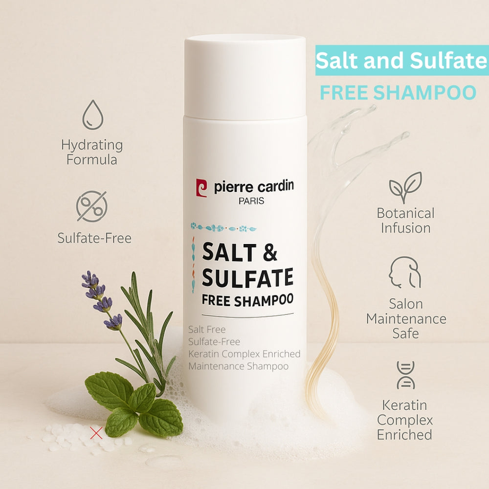 Salt-Free Shampoo Protects Color, Nourishes Hair