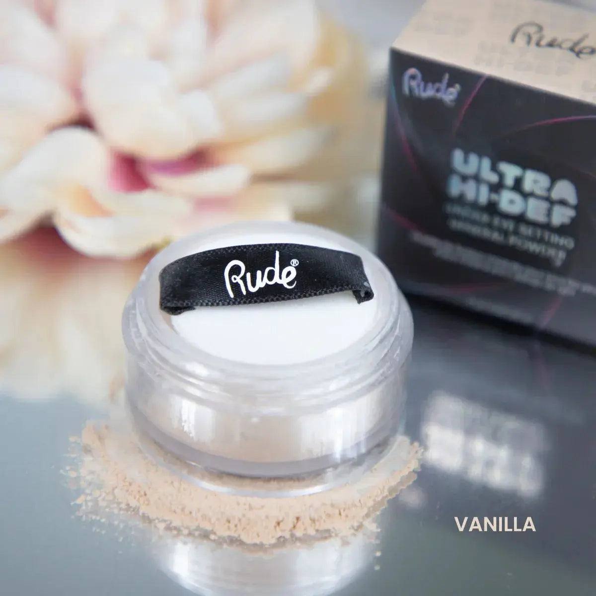Rude Ultra High Definition Studio Finishing Mineral Powder – Flawless Matte HD Finish LAB BEAUTY