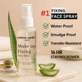 Pierre Cardin Makeup Fixing Face Spray with aloe vera, waterproof & smudge-proof for 16-hour staying power