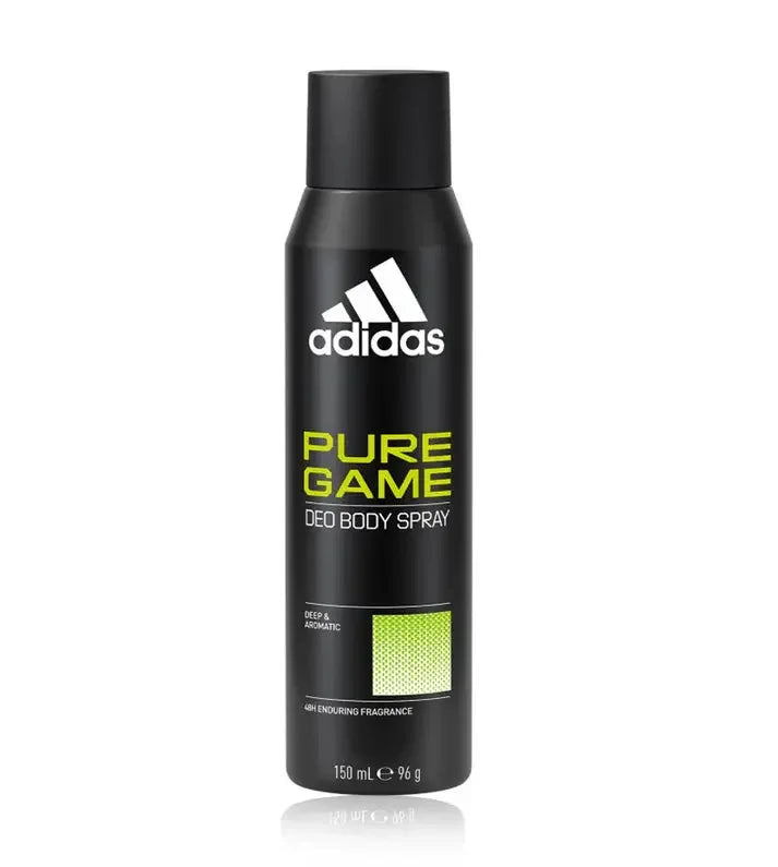 Adidas Pure Game Deo Body Spray – Deep & Aromatic Long-Lasting Freshness LAB BEAUTY