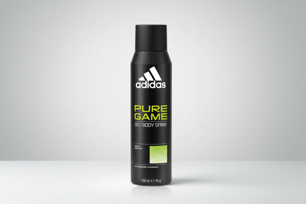 Adidas Pure Game Deo Body Spray – Deep & Aromatic Long-Lasting Freshness
