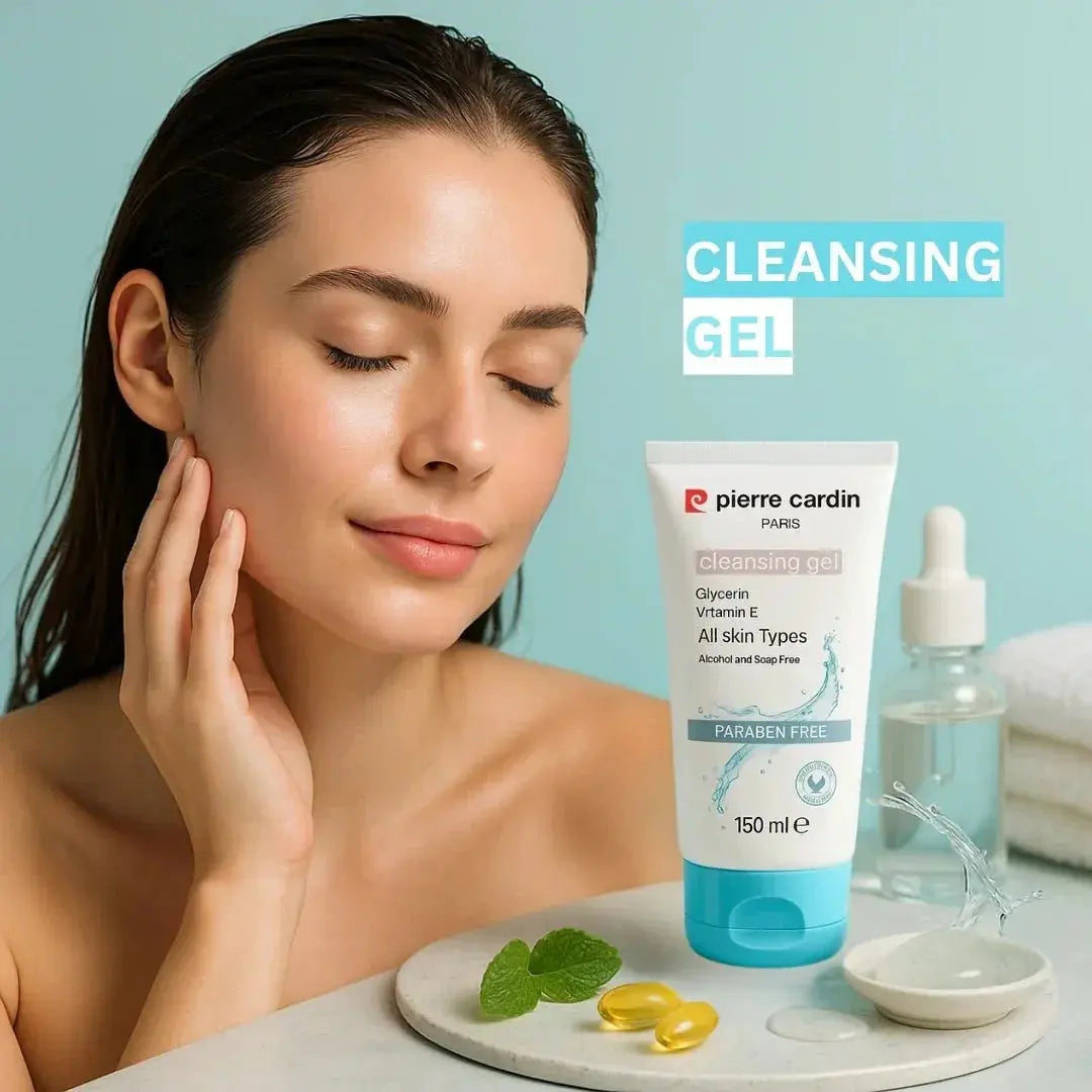 Pierre Cardin Paris Cleansing Gel (150 ml) For All Skin Types - LAB BEAUTY