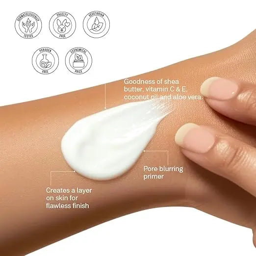 Flicka Professional Silk Touch Milk-Cream Concentrate – Multi-Function Moisturizer & Primer (100ml) LAB BEAUTY
