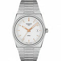 Tissot PRX Swiss Made Men’s Watch – 40mm Stainless Steel Integrated Bracelet with Silver Dial & Rose Gold Accents LAB BEAUTY