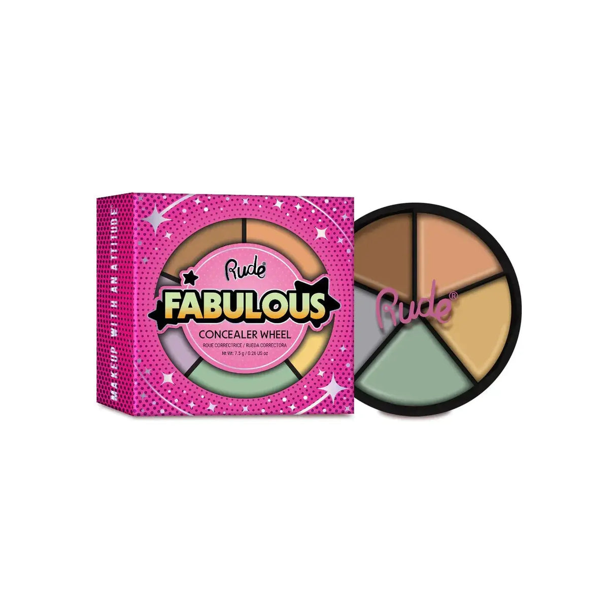 Rude Fabulous Concealer Wheel - LAB BEAUTY