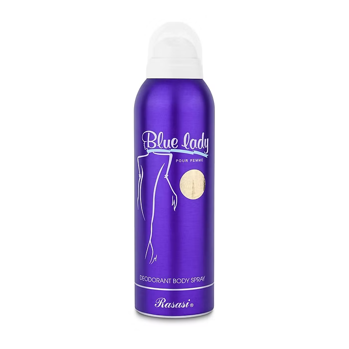 Rasasi Blue Lady Deodorant Body Spray for Women – Fresh & Floral Iconic Fragrance