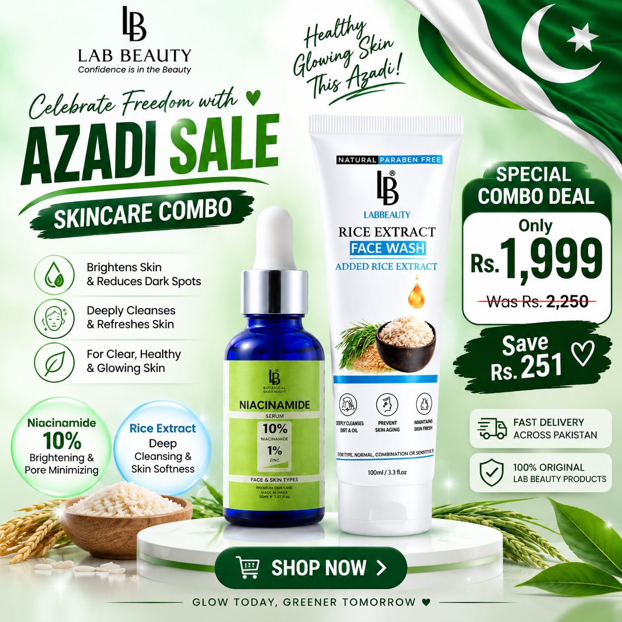 Lab Beauty Azadi Sale Skincare Deal