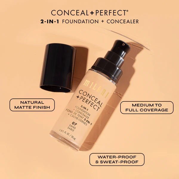 Milani Conceal + Perfect 2-in-1 Foundation + Concealer