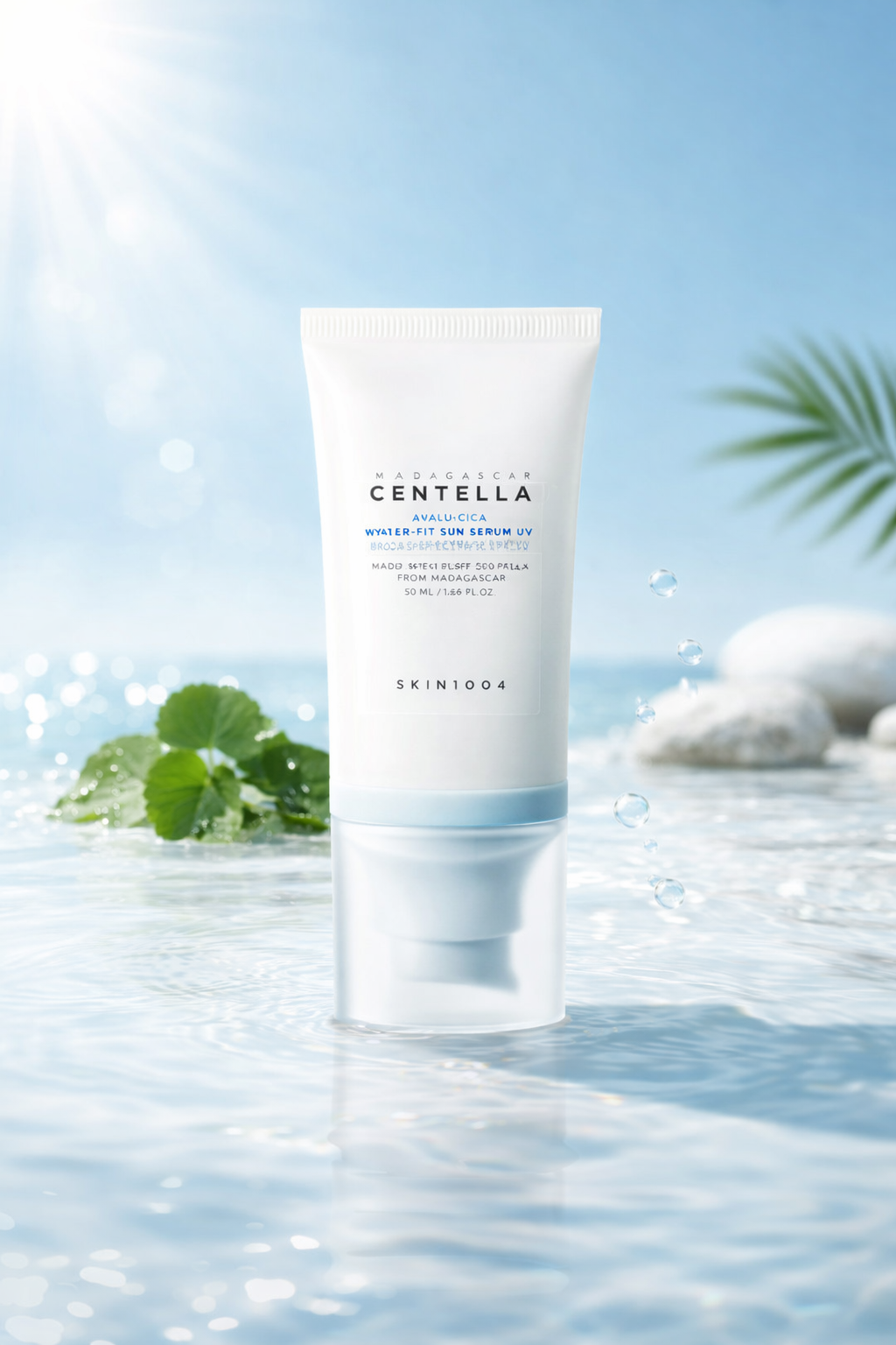 SKIN1004 Madagascar Centella Hyalu-Cica Water-Fit Sun Serum SPF 50+ PA++++ (50ml)