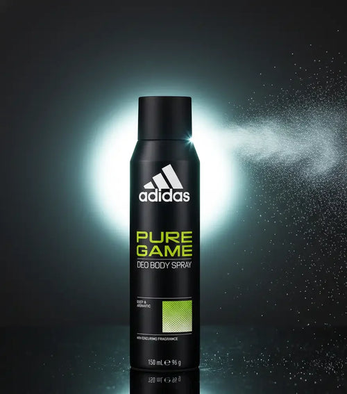 Adidas Pure Game Deo Body Spray – Deep & Aromatic Long-Lasting Freshness LAB BEAUTY