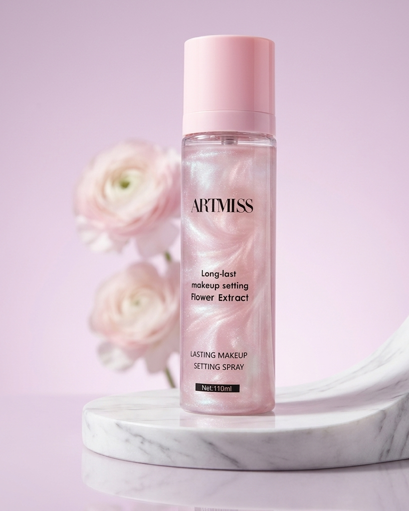 ARTMISS Shimmer Long-Lasting Makeup Setting Spray – 110ml