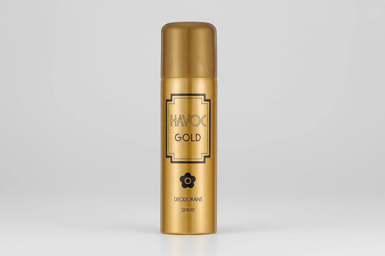 HAVOC GOLD Deodorant Spray – Premium Long-Lasting Fragrance