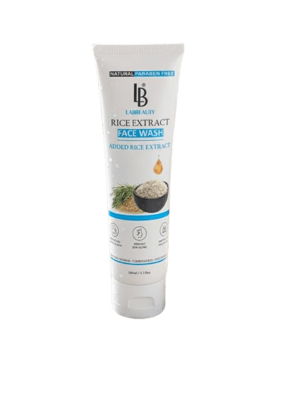 Lab Beauty Rice Extract Face Wash 100ml – Bright, Smooth & Nourished Skin