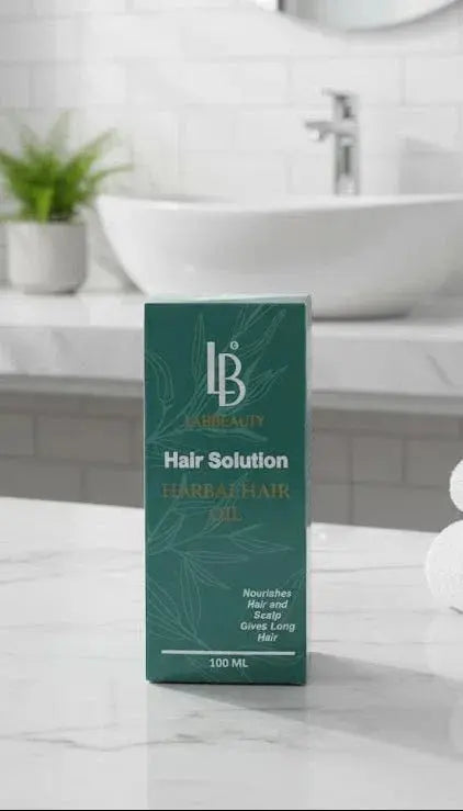 Lab Beauty Herbal Hair Oil | Natural Hair Growth & Scalp Nourishment - LAB BEAUTY