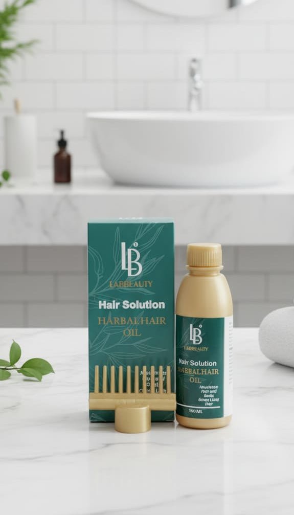 Lab Beauty Herbal Hair Oil | Natural Hair Growth & Scalp Nourishment