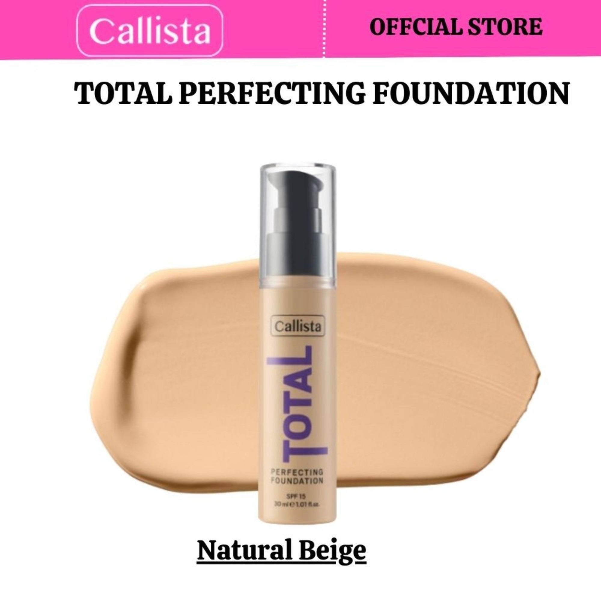 Callista Total Perfecting Foundation SPF 15 – Monsoon Sale