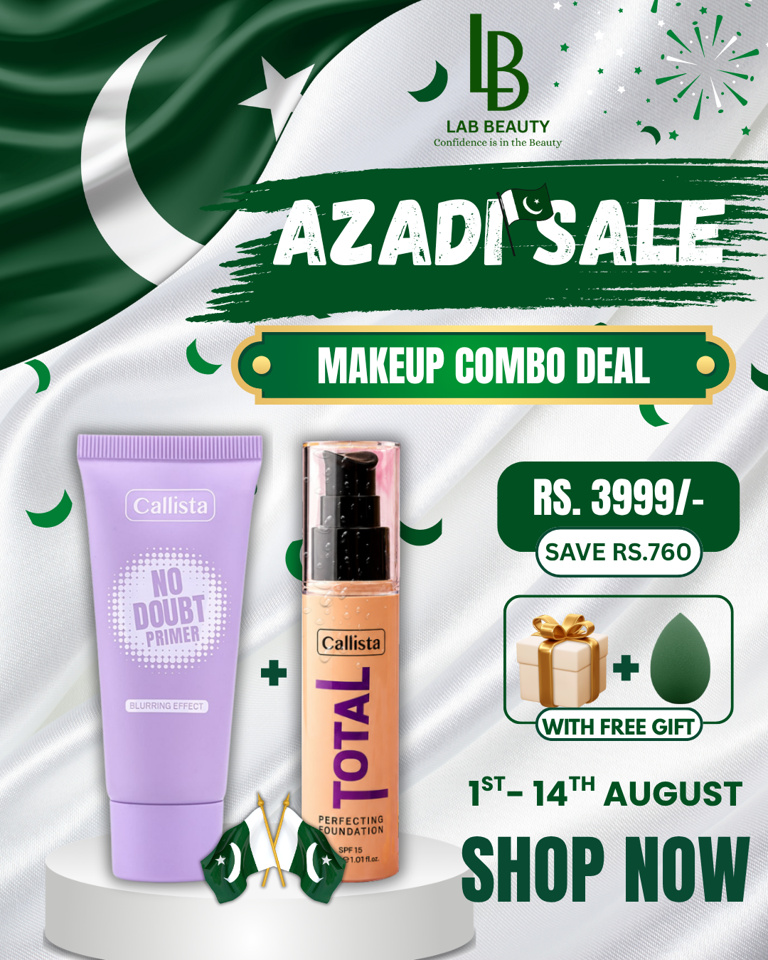 Azadi Sale Makeup Deal
