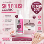 Lab Beauty 2-in-1 Skin Polish & Whitening Combo – Get Glowing Hands & Feet